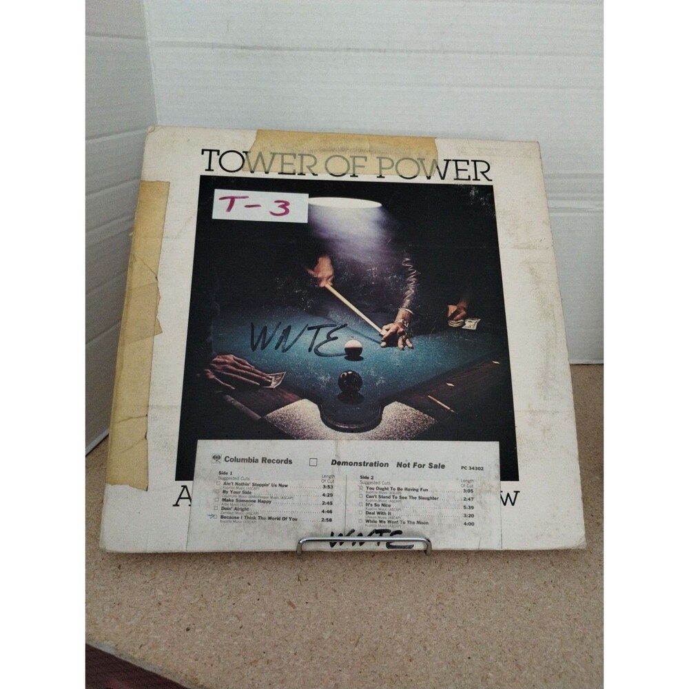 Tower Of Power ‎Ain't Nothin' Stoppin' Us Now  Columbia PC 34302 1976 Promo LP